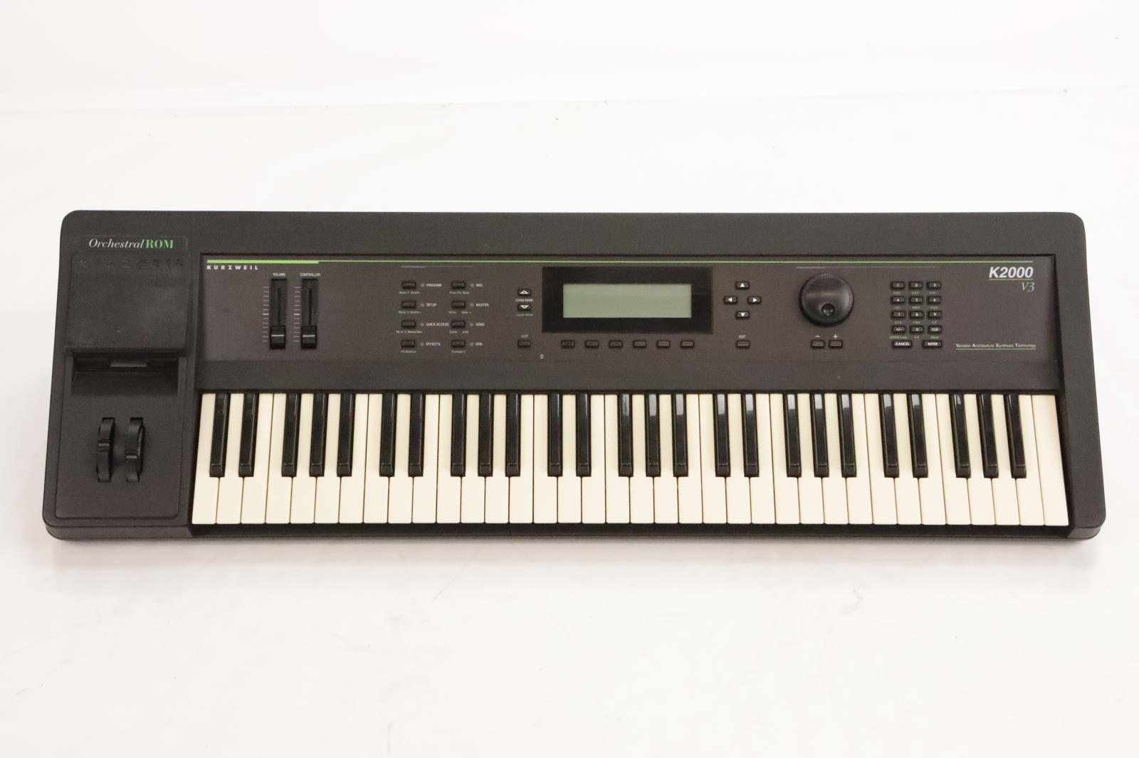 Kurzweil K2000 V3 Keyboard Orchestral ROM Synthesizer Synth 36754 eBay