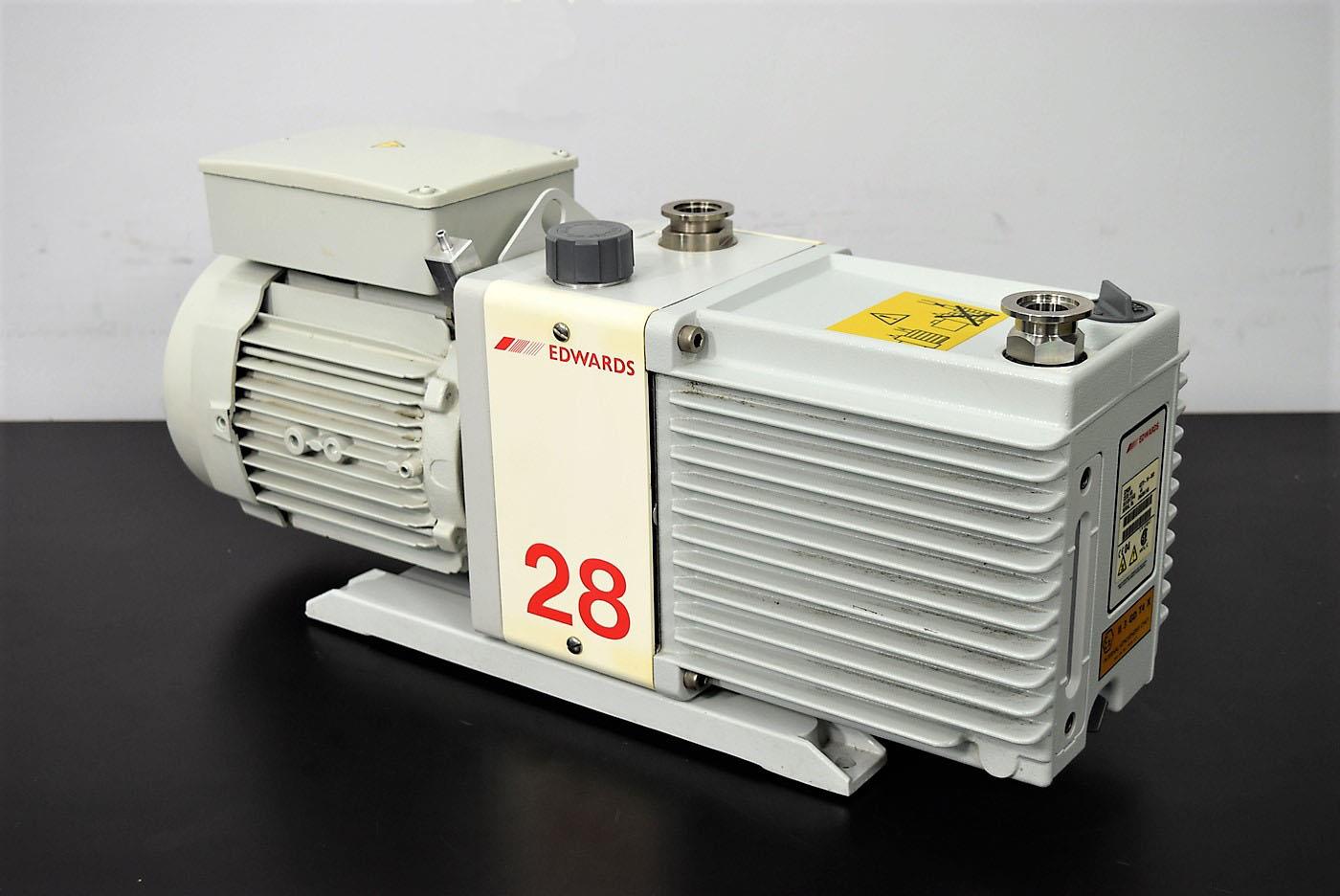 Tested Edwards 28 Vacuum Pump from a Mass Spectrometer Under 12 Micron