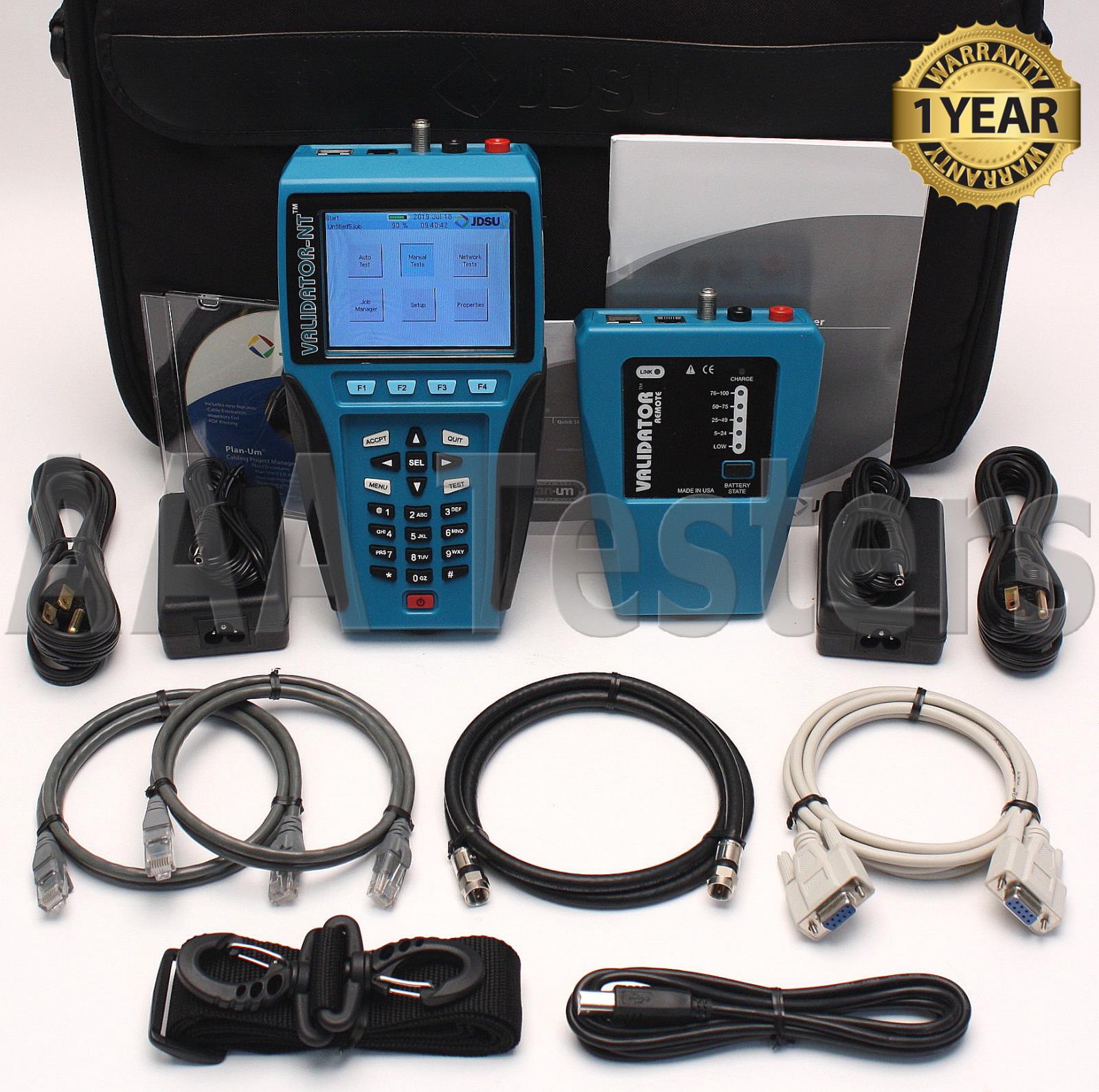 TestUm JDSU Validator NT905 Network LAN Cable Tester NT905 NT900 eBay