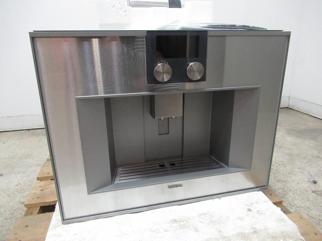 Gaggenau 400 Series Stainless BuiltIn Automatic Espresso Machine