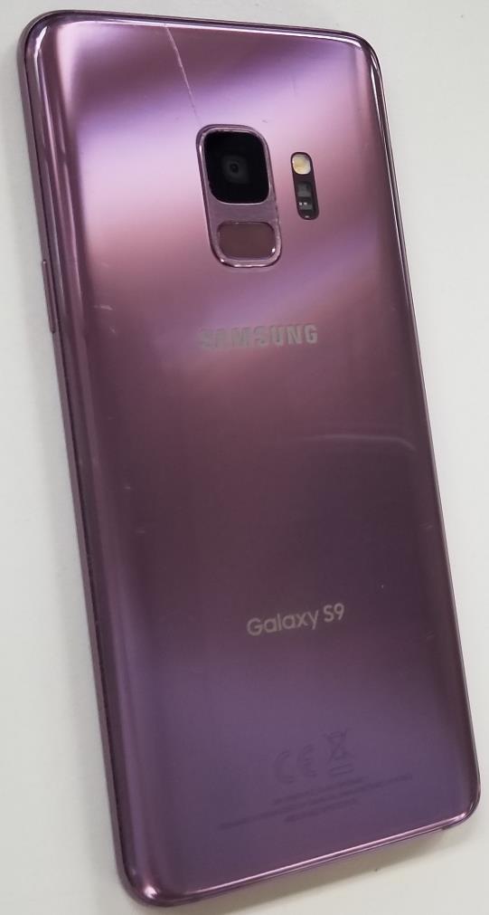 Samsung Galaxy S9 G960U 64GB Lilac Purple Verizon AS-IS See Pictures