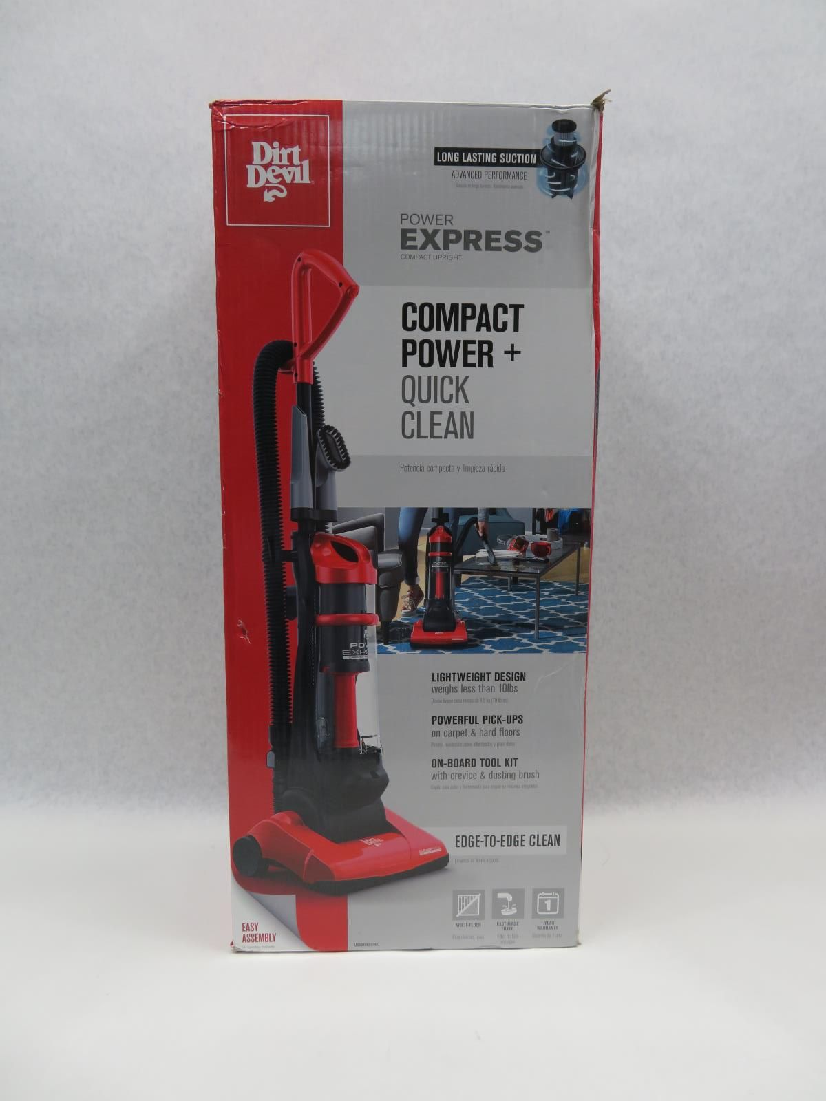 Dirt Devil UD20120 Compact Bagless Upright Vacuum Cleaner for sale ...