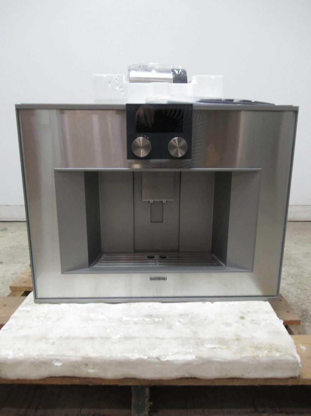 Gaggenau 400 Series Stainless BuiltIn Automatic Espresso Machine
