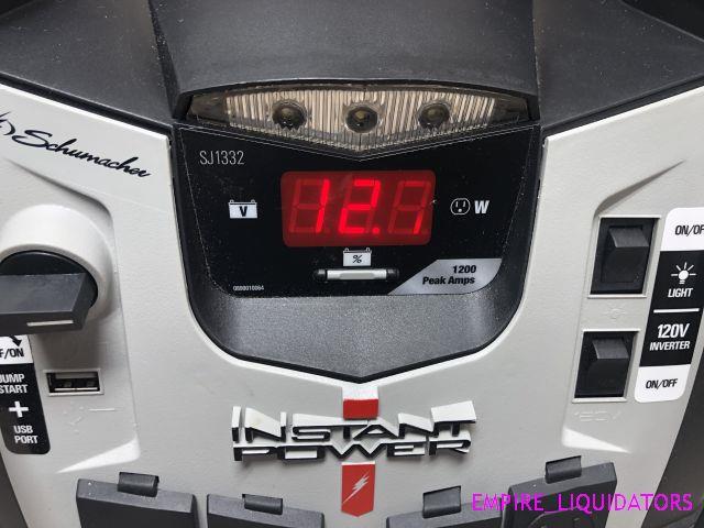 TESTED - Schumacher Electric 1200-Amp Car Battery Jump Starter MODEL