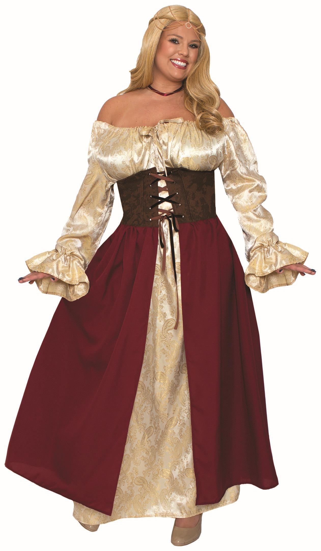 Medieval Pirate Wench Adult Plus Size Costume Ebay 9138