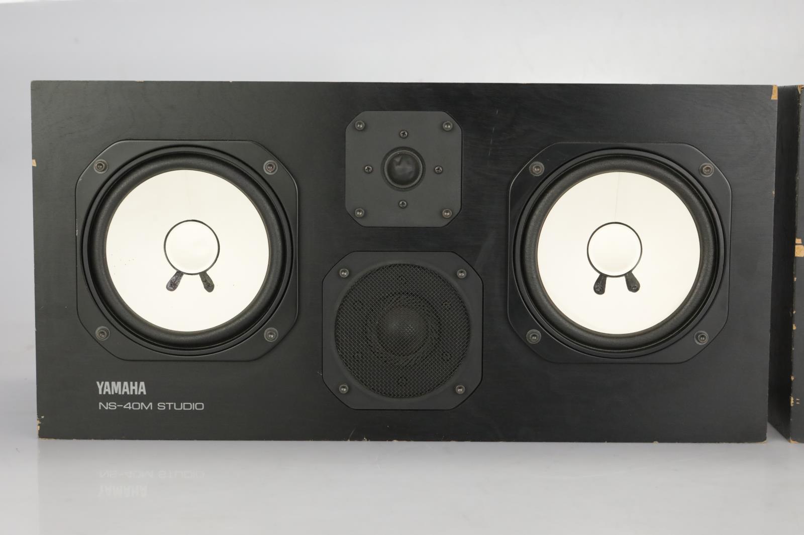 Yamaha NS40M Studio Passive Monitor Speakers 37567 eBay