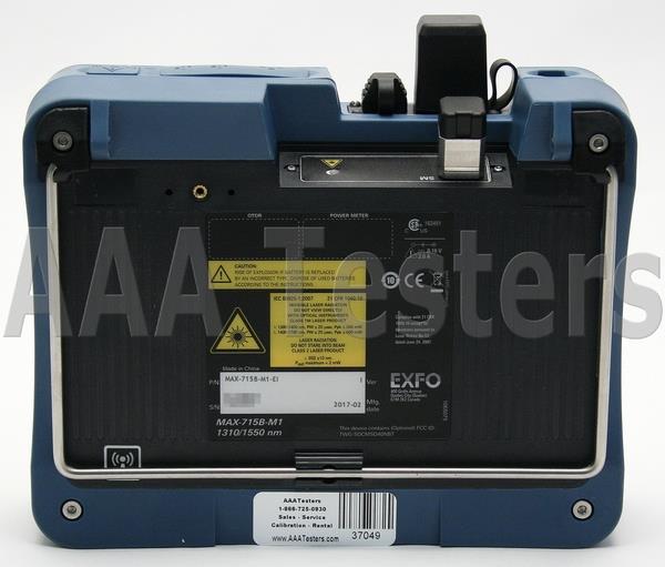 EXFO MAX-715B MaxTester SM Fiber OTDR w/ PM & VFL MAX-715B-M1-EI