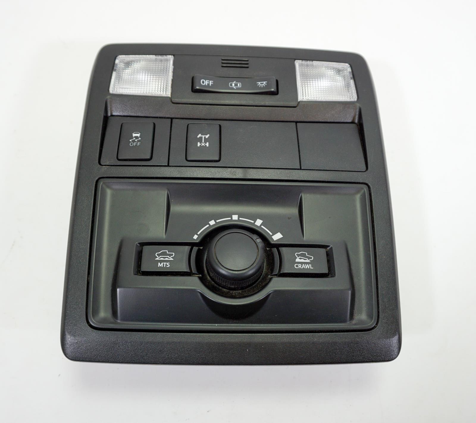 20162018 Toyota Overhead Console with 4WD Lock Multiterrain