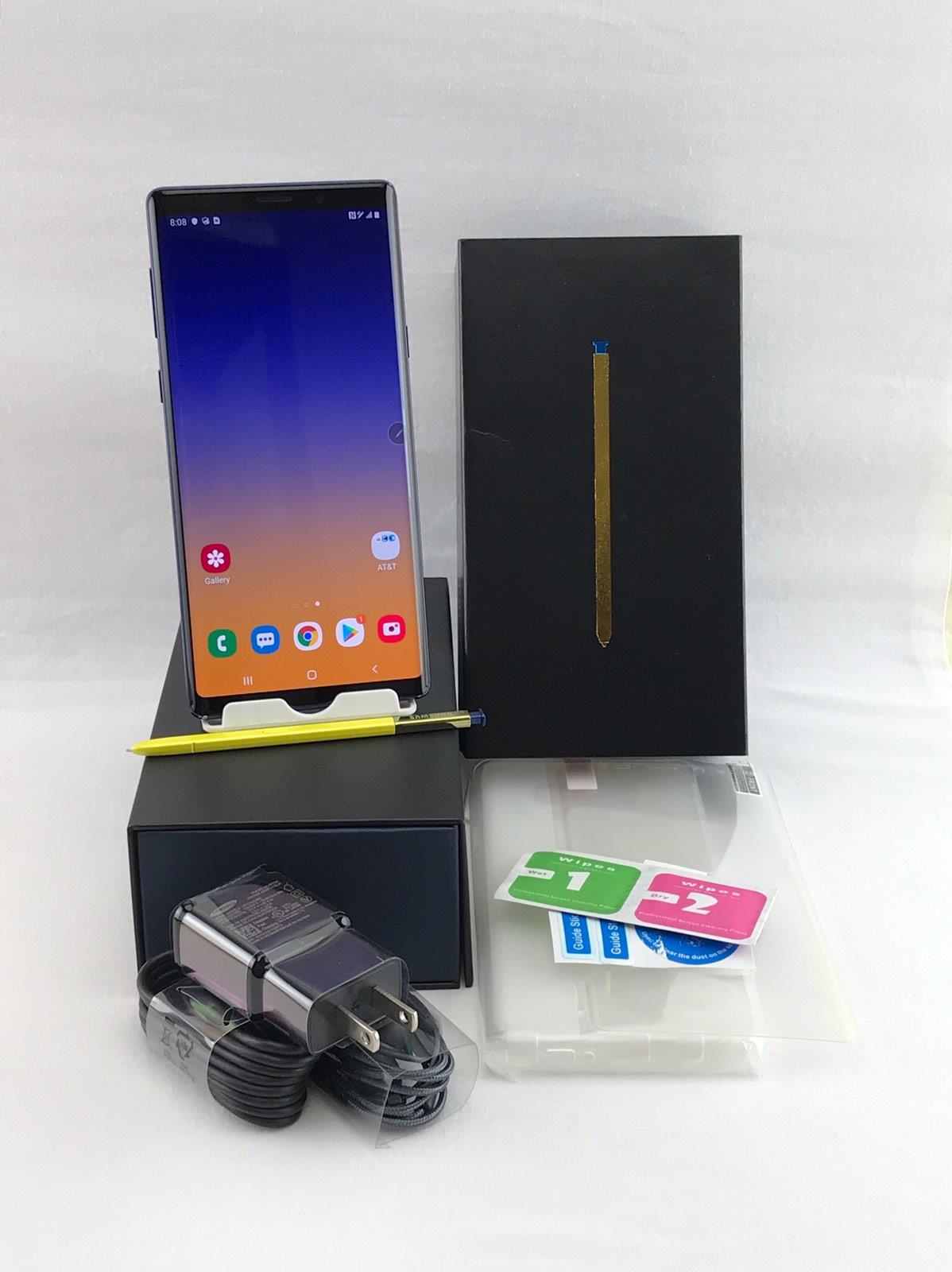 Samsung Galaxy Note 9 Sm N960u 512gb Ocean Blue Gsm Unlocked Device