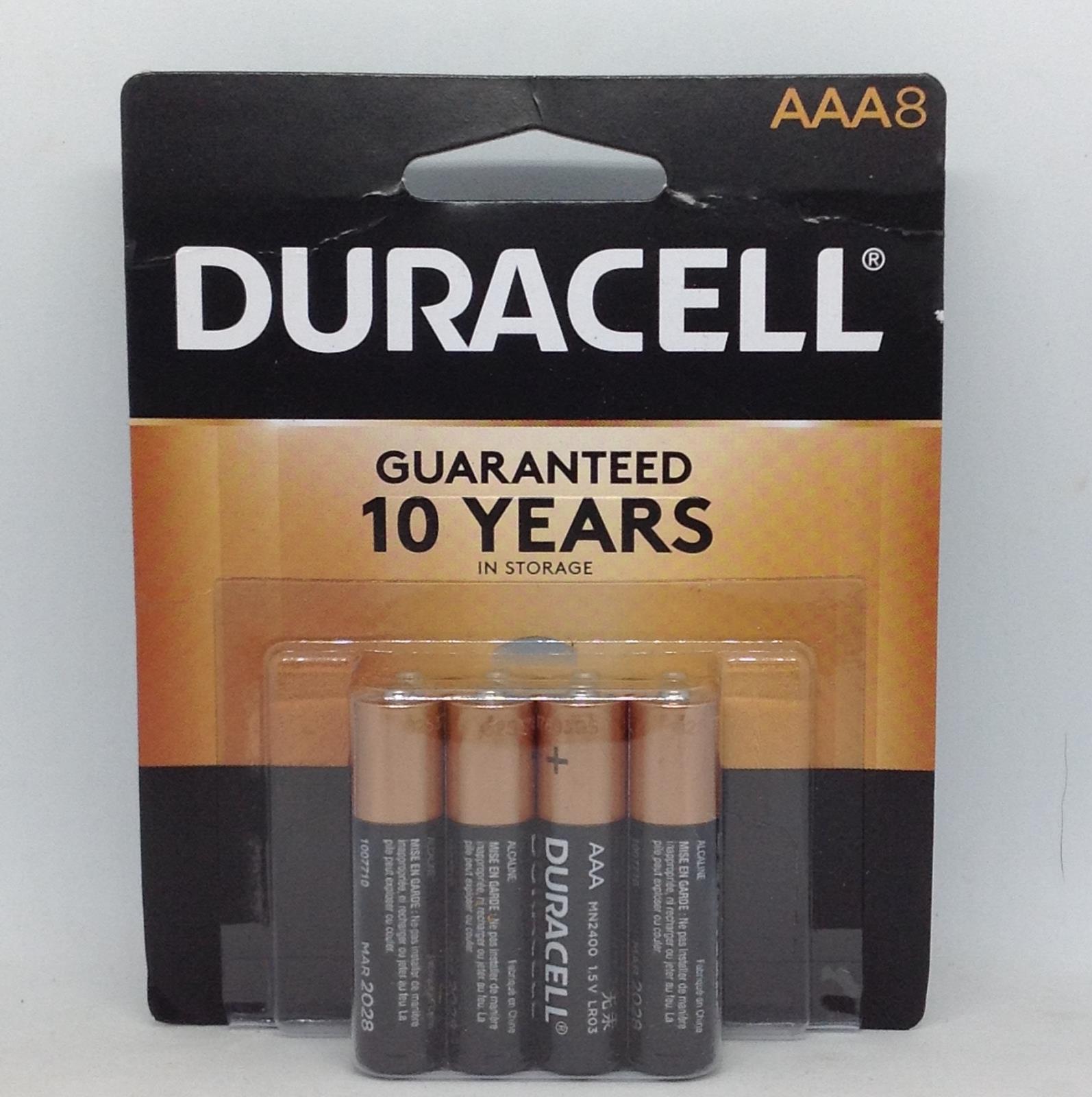 8 Duracell Coppertop AAA AAA8 Alkaline Batteries (March 2028) NEW eBay
