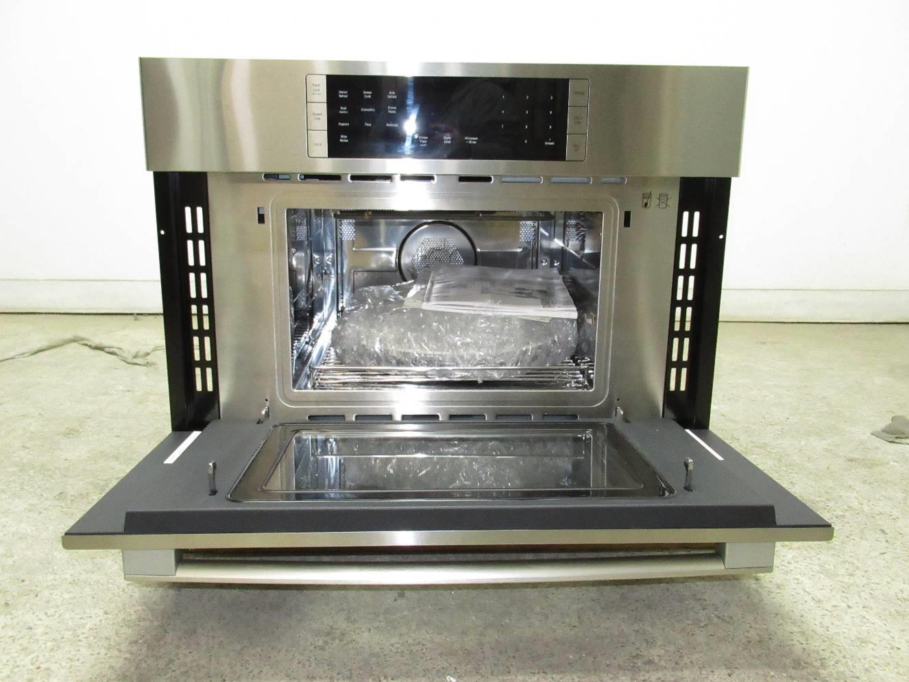 Bosch 30" 1.6 Cu. Ft.10 Levels 2in1 microwave Stainless Speed Oven