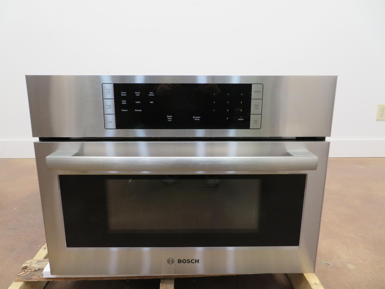 Bosch 500 Series 27'' 1.6 LCD Controls BuiltIn Microwave Oven