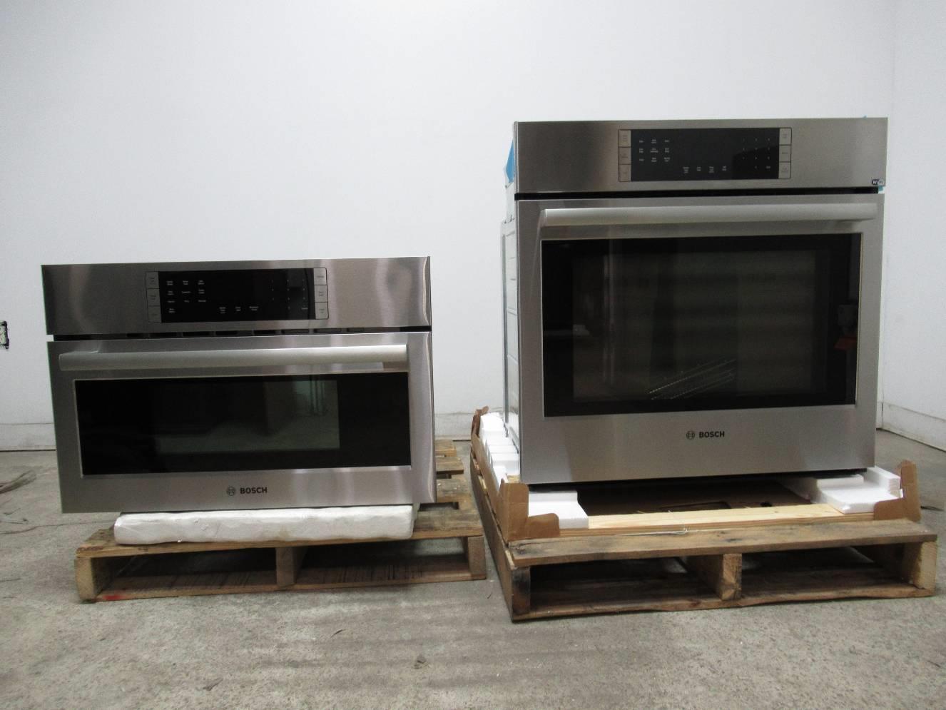 Bosch 800 Series 30 Inch Home Connect Smart Combination Speed Oven