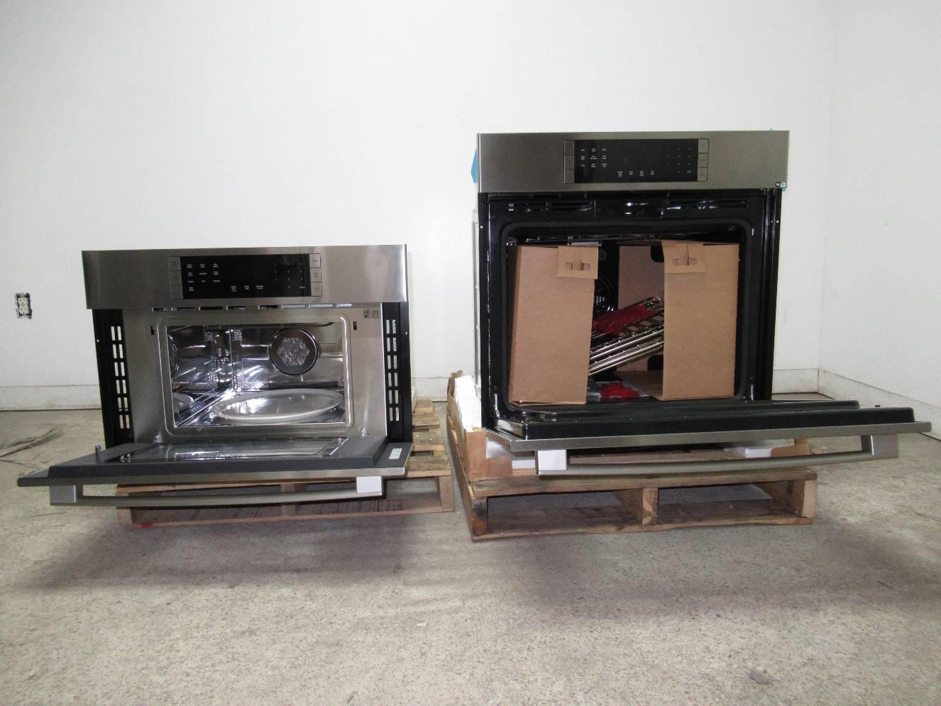 Bosch 800 Series 30 Inch Home Connect Smart Combination Speed Oven