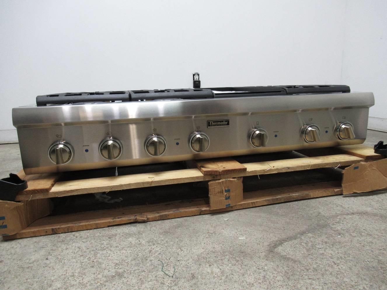 Thermador Professional Series 48 Inch Stainless ProStyle Gas Rangetop