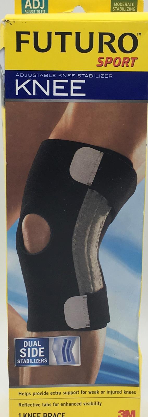 Futuro Sport Adjustable Knee Stabilizer Moderate Support 1 Brace 47550