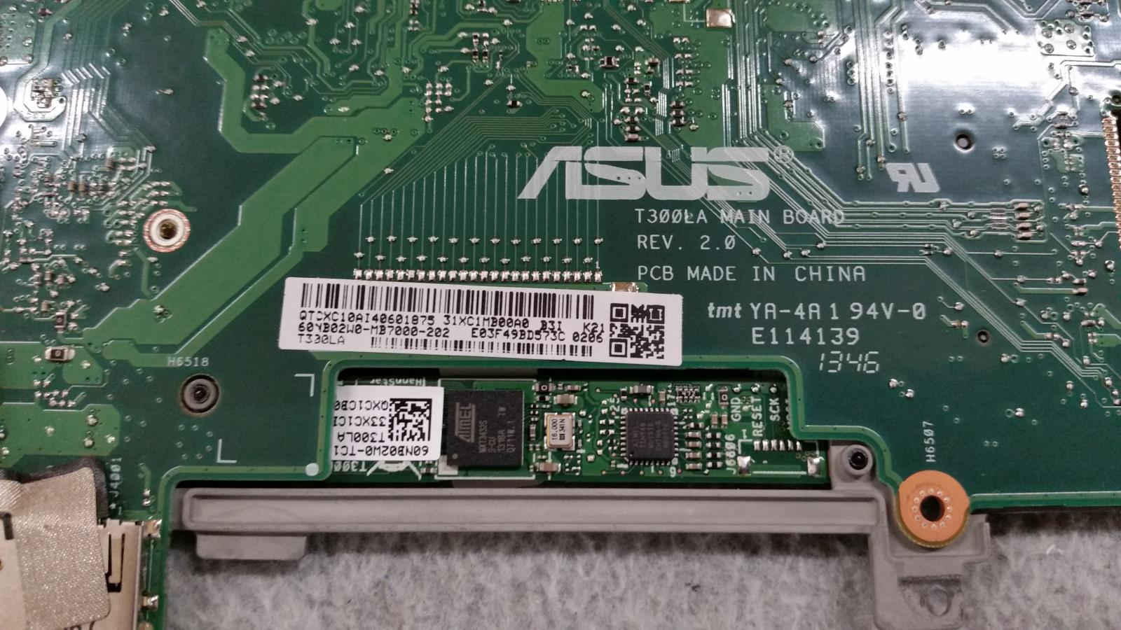 Asus Transformer Book T300LA 13.3 Core i7 1.8Ghz Laptop Motherboard