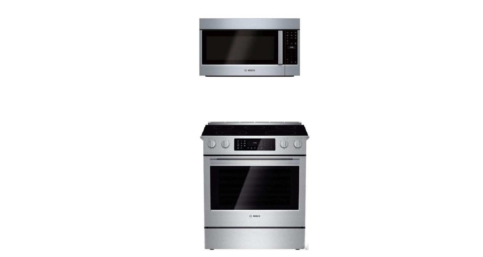 Bosch 800 30 Slide In Smoothtop Electric Range Hei8054u