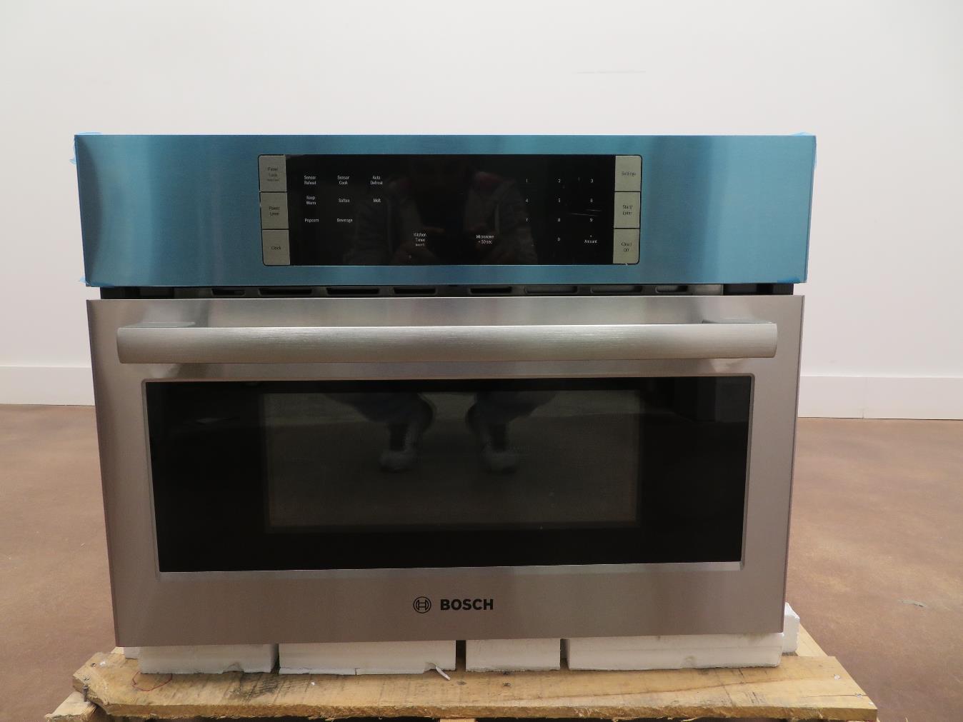 Bosch 500 Series 27'' 1.6 LCD Controls BuiltIn Microwave Oven