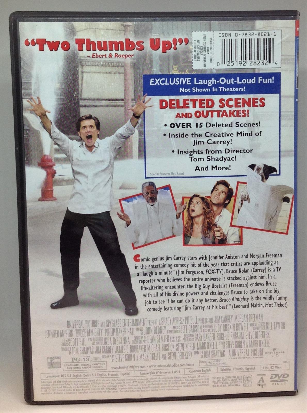 Bruce Almighty (DVD, 2003, Widescreen) 25192282324 | eBay