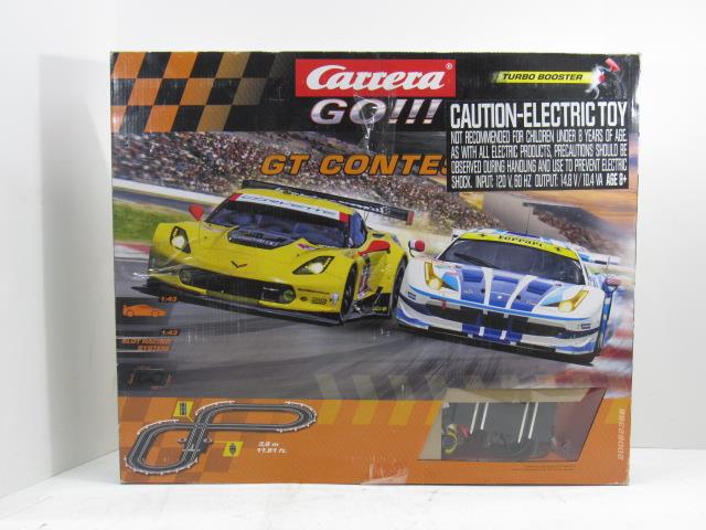 Carrera Go Gt Contest 1 43 Scale Electric Powered Slot Car Race Track Set Ebay