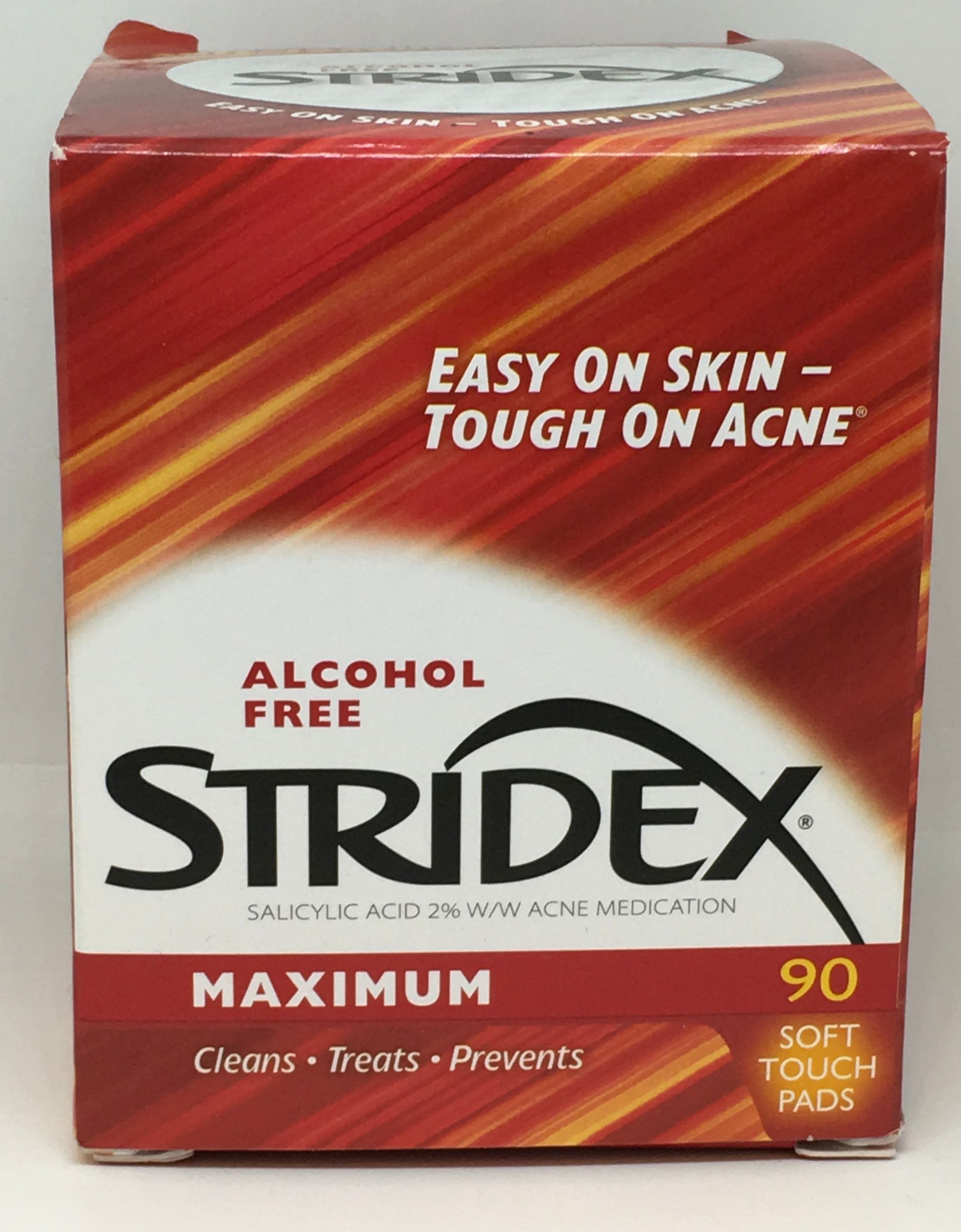 alcohol pads acne