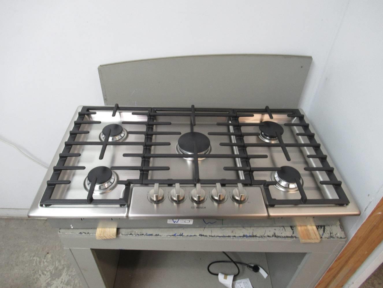 Bosch 800 Series 36" LED Indicator Lights 5 Sealed Burners Gas Cooktop