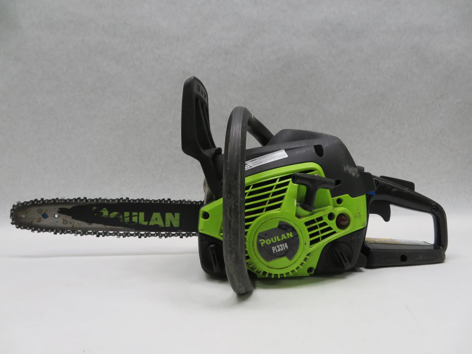 Poulan PL3314 14in. Steel Bar Gas Chainsaw 2 Cycle | eBay