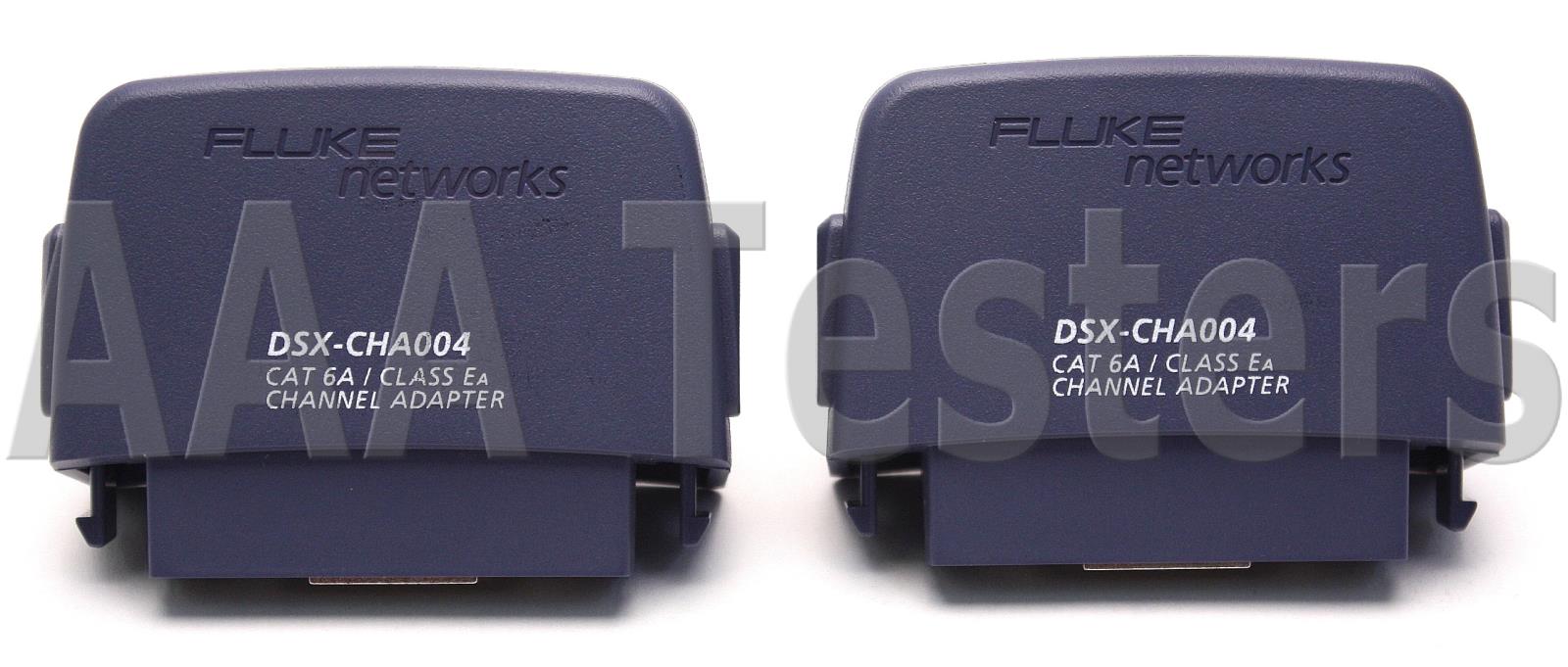 Fluke Networks DSXCHA004 Cat6A Channel Adapter Set For DSX5000 DSX