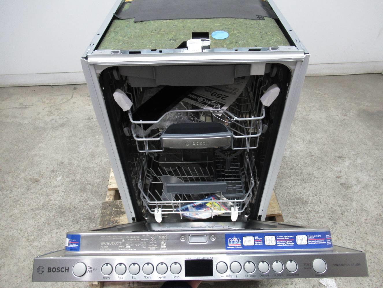 Bosch 800 Series 18" InfoLight 44 dbA Fully integrated Dishwasher