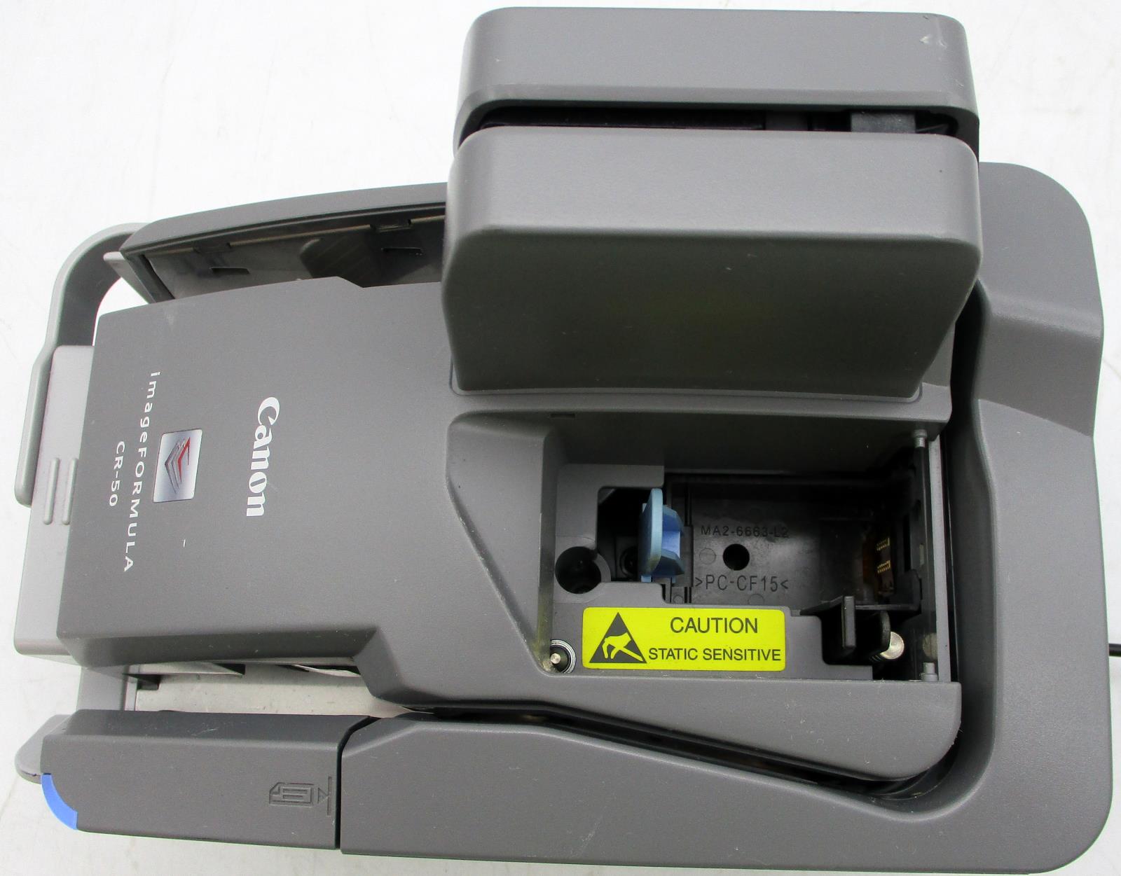 Canon ImageFormula CR50 Check Scanner with Adapter eBay