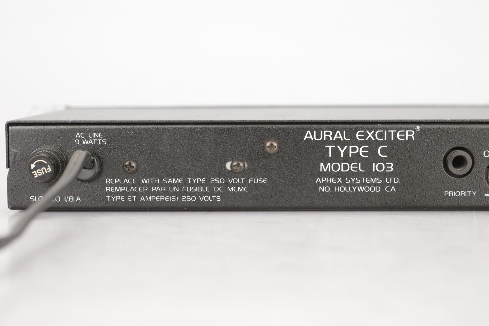 Aphex Model 103 Aural Exciter Type C 38426 eBay