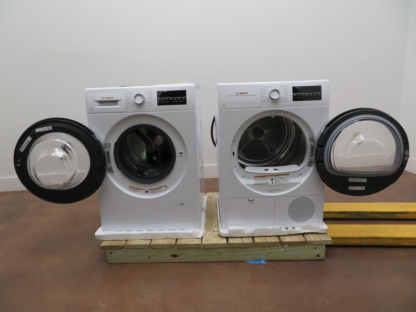 Bosch 500 Series 24" Front Load Washer and Dryer WAT28401UC