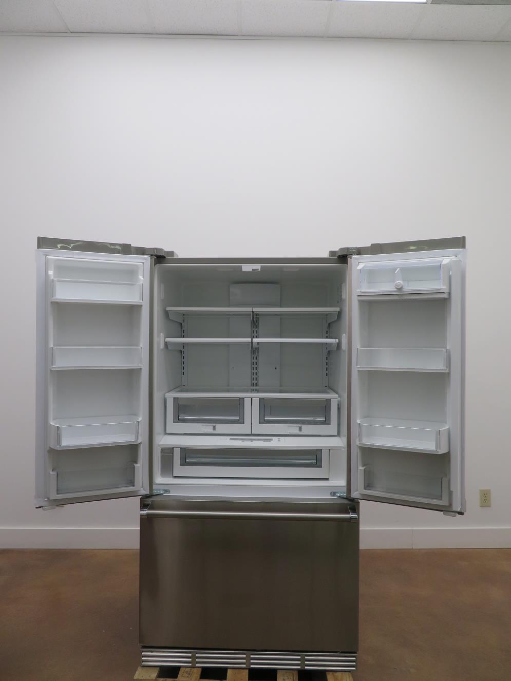 Viking 3 Series 36" Counter Depth French Door Refrigerator RVRF336SS