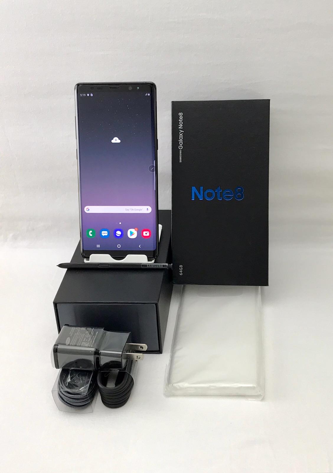 samsung galaxy note 8 midnight black