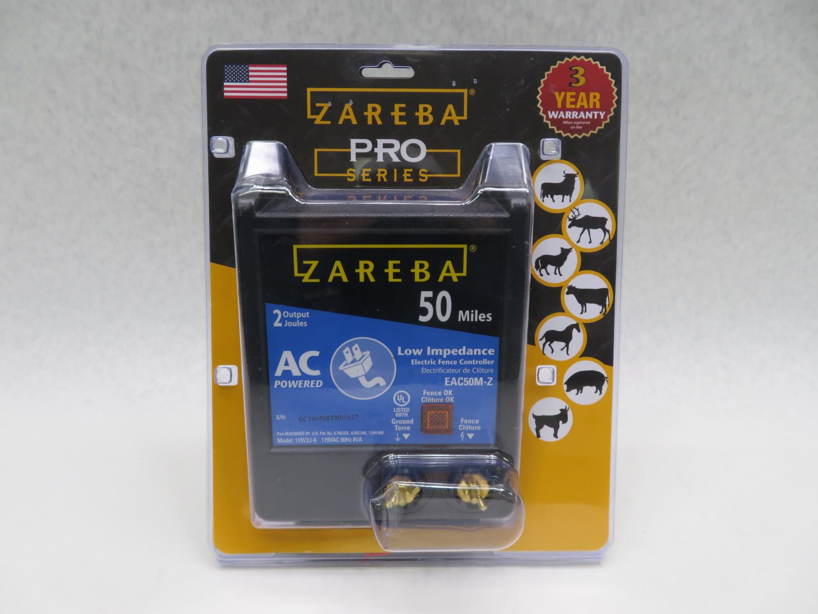 Business & Industrial ZAREBA EAC 50 M-Z FENCER 50 Mile AC Low Impedance ...