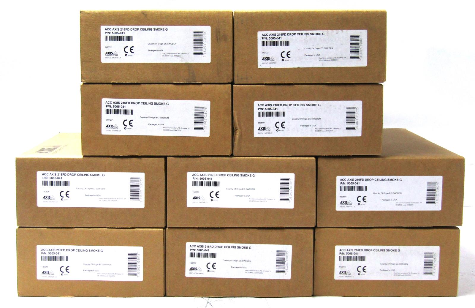 10x New Axis 216fd Drop Ceiling Mount Kits W Smoked Lens P N