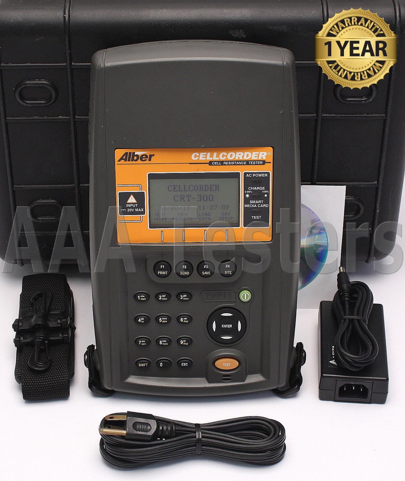 Alber Cellcorder CRT-300 Handheld Cell Voltage Resistance Tester CRT300