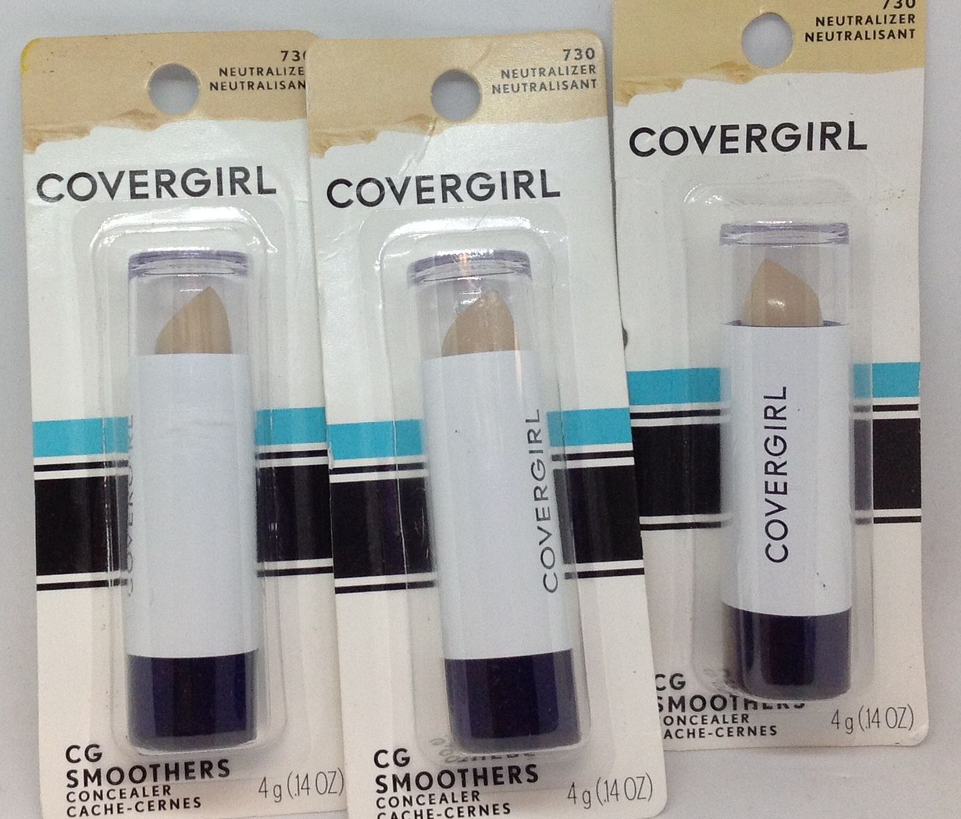 CG (Covergirl) Smoothers Concealer 730 Neutralizer Lot of 3 eBay