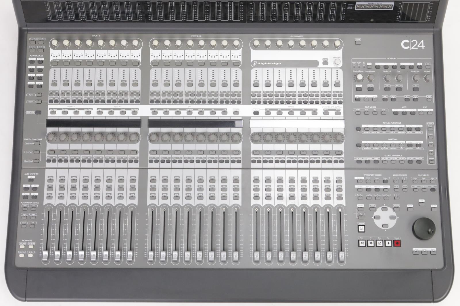Avid C24 Control Surface Mixer Pro Tools Console C24 38652