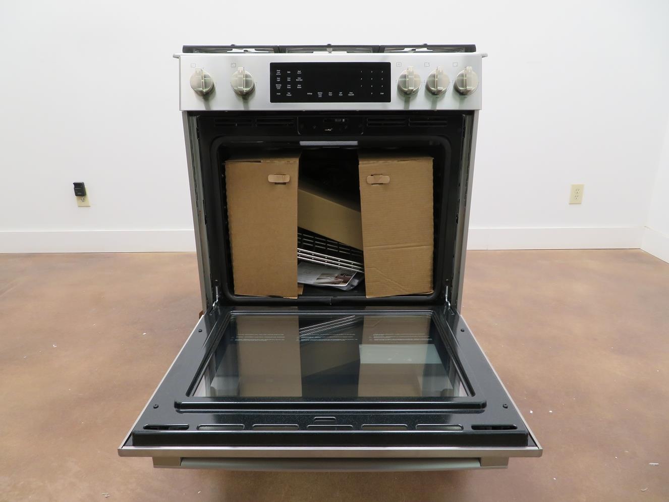 Bosch 800 Series 30" SlideIn Dual Fuel Convection Range HDI8056U eBay