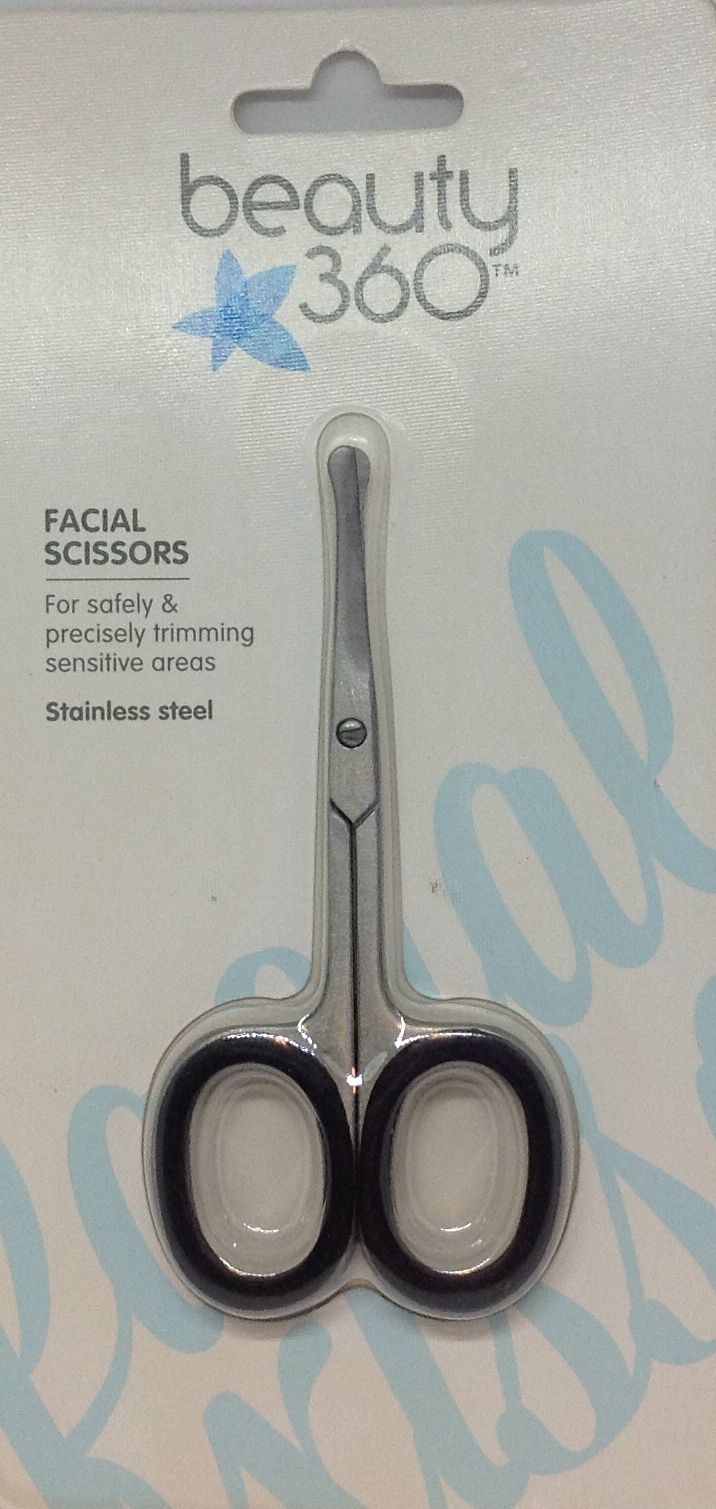 Details about CVS Beauty 11 Stainless Steel Facial Scissors for Trimming NEW