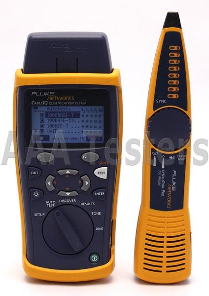 Fluke Networks CIQ-Kit CableIQ Tester & Intellitone Pro 200 Advanced IT