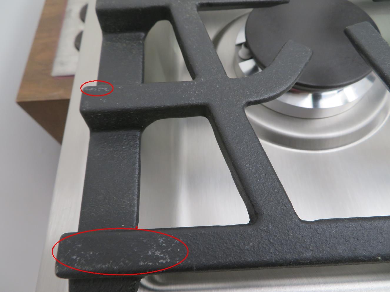 Viking 36 Inch 5 Sealed Burners Aluminum Flame Ports Gas Cooktop