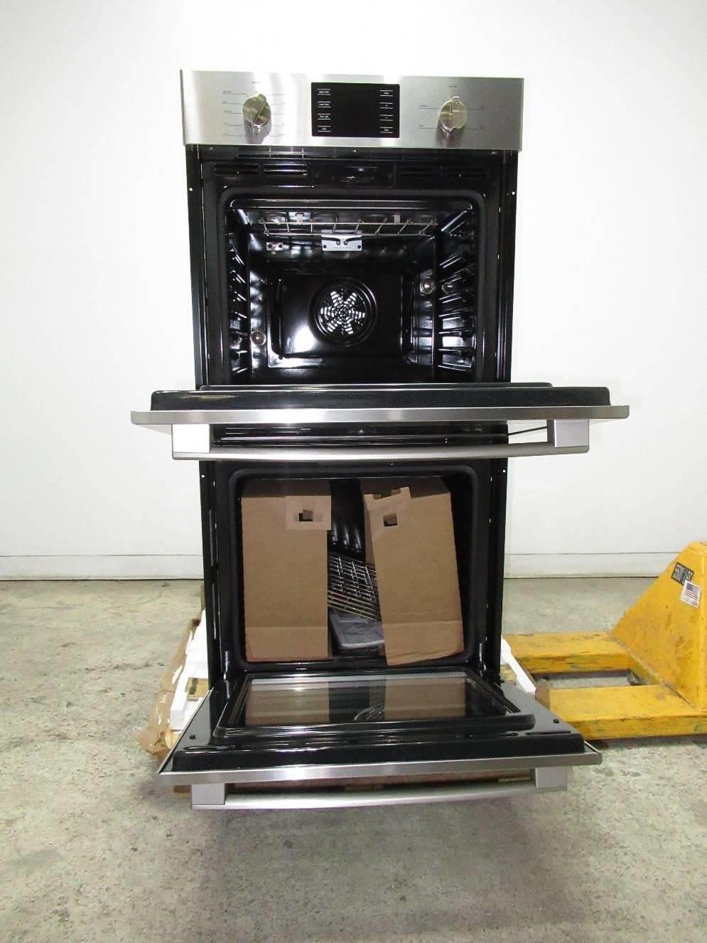 Bosch 500 Series 27" EcoClean SelfClean SS Electric Double Oven