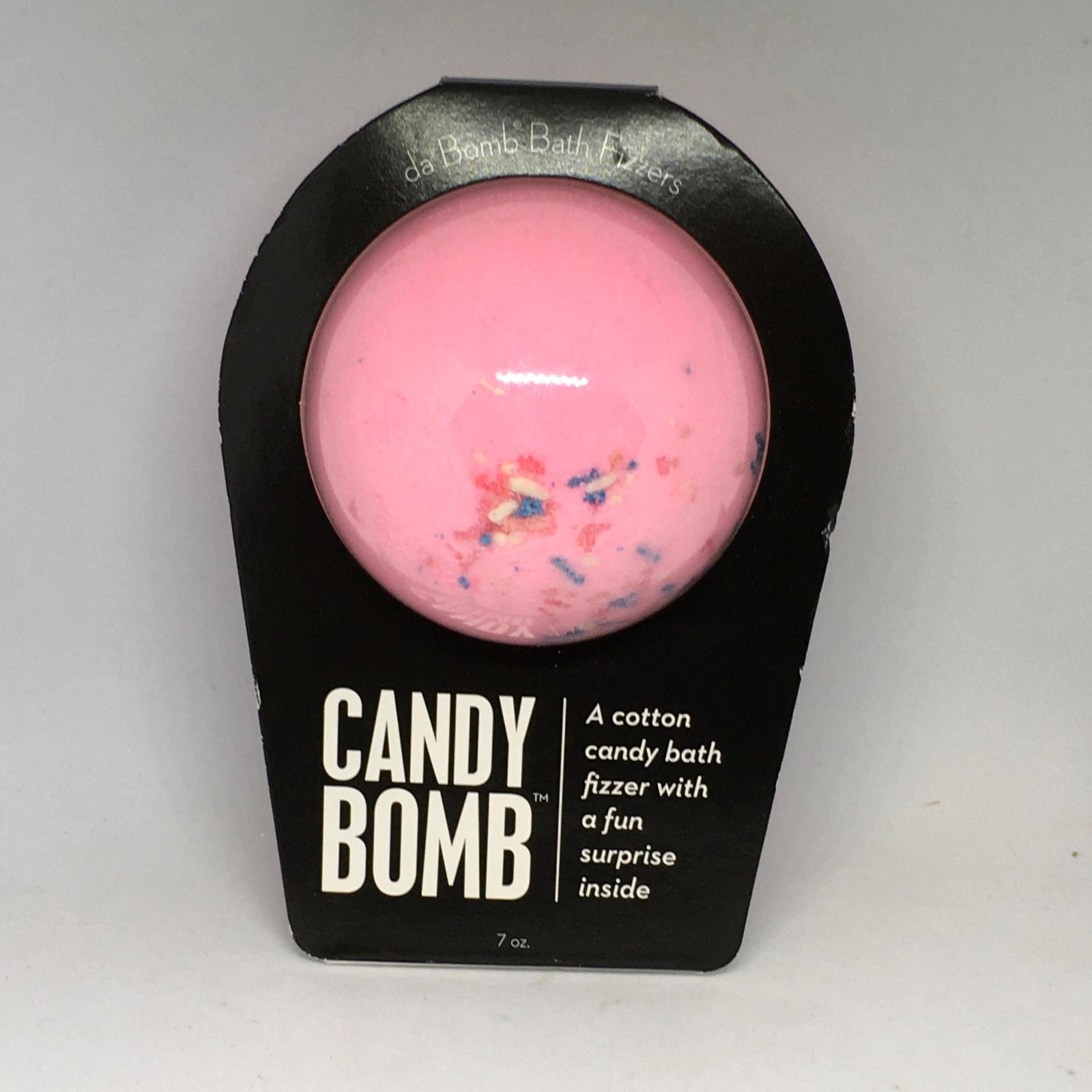 Da Bomb Bath Fizzers Candy Bomb Pink Cotton Candy Bath Bomb ...