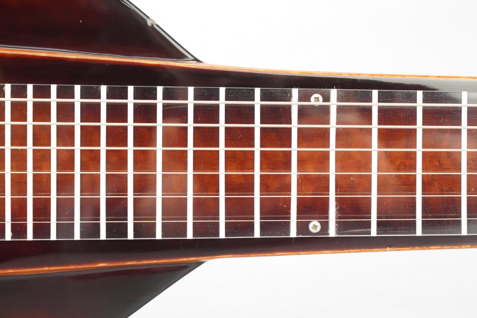 Sammy Sanchez Custom 6 String Lap Steel Electric Guitar W Case 39144 
