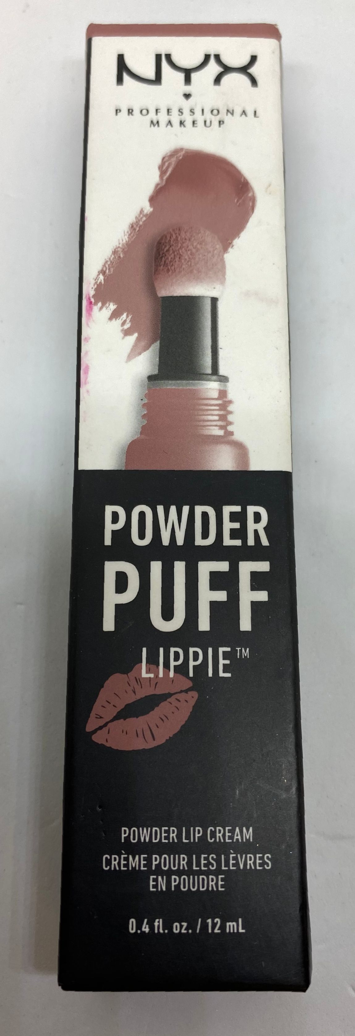 NYX Powder Puff Lippie Powder Lip Cream PPL01 Cool Intentions .4 Ounce