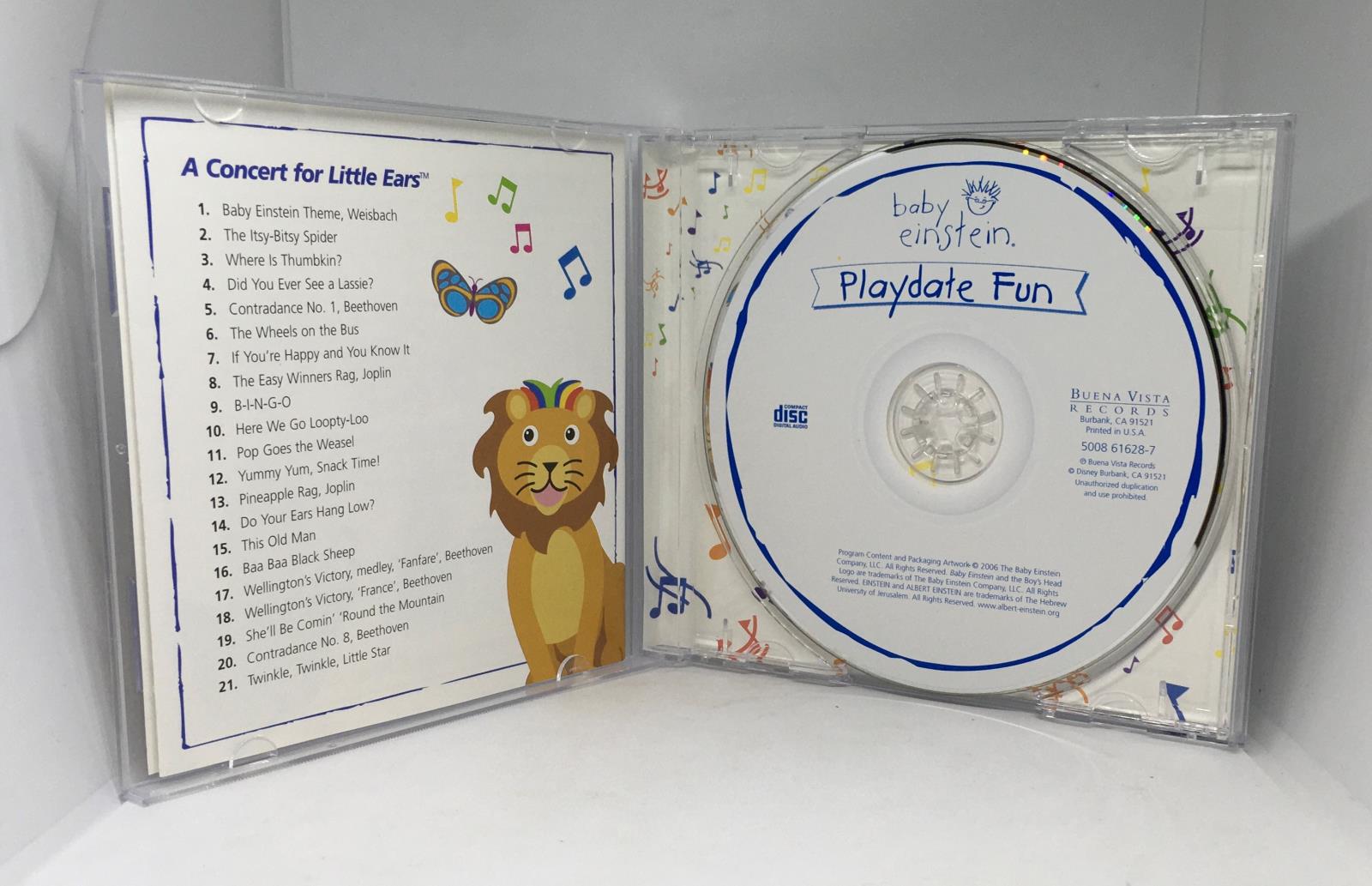 Baby Einstein Playdate Fun by Baby Einstein (CD, Oct2006, Buena Vista