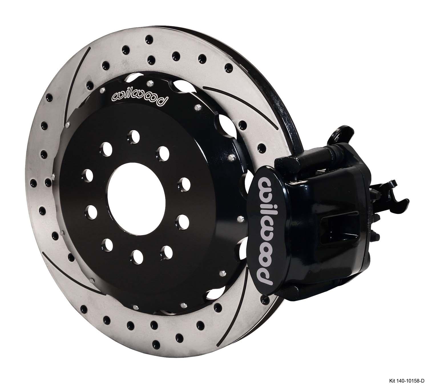 WILWOOD COMBINATION PARKING Brake Caliper Rear Brake Kit 14010158D